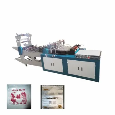 Stroj za izdelavo plastičnih vrečk z zadrgo